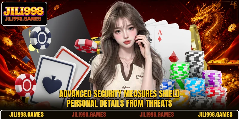 Advanced security measures shield personal details from threats
