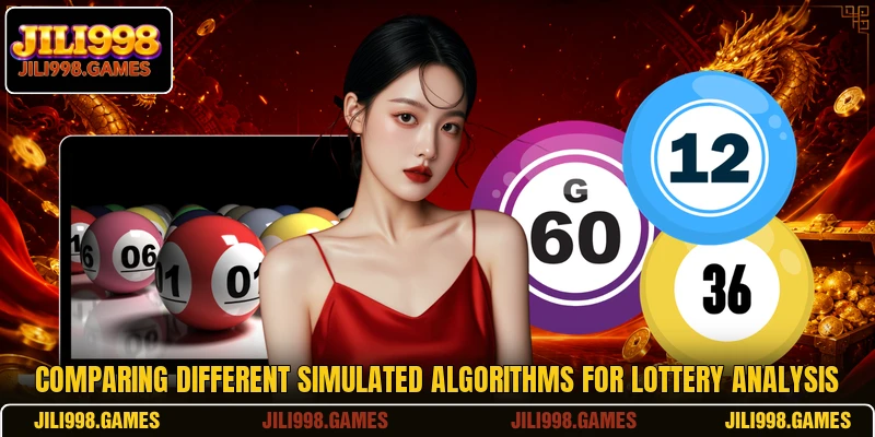 Comparing different simulated algorithms for lottery analysis