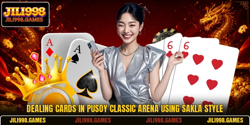 Dealing cards in Pusoy Classic Arena using Sakla style
