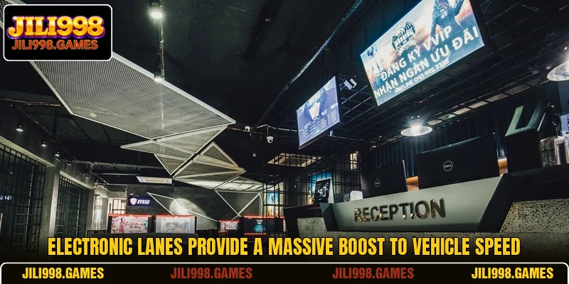 Electronic lanes provide a massive boost to vehicle speed