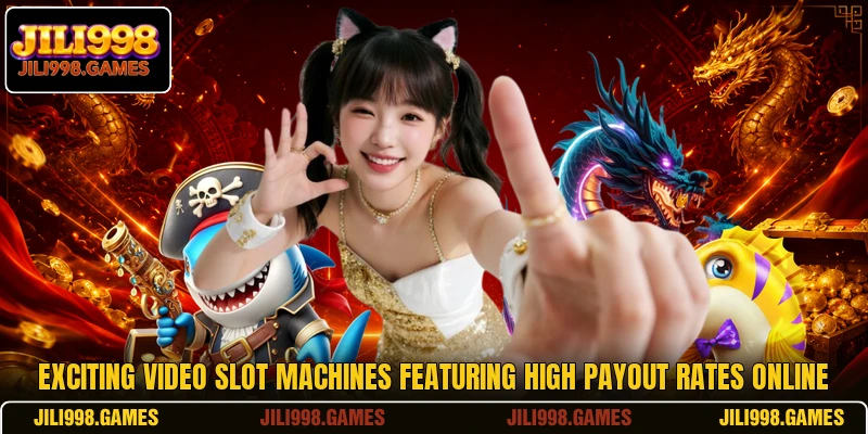 Exciting video slot machines featuring high payout rates online