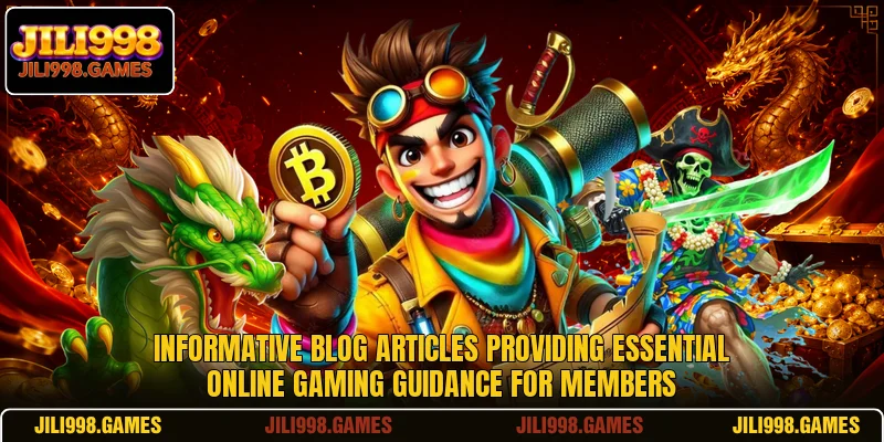 Informative blog articles providing essential online gaming guidance for members