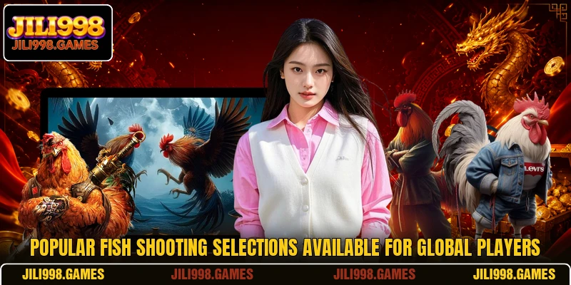 Popular fish shooting selections available for global players