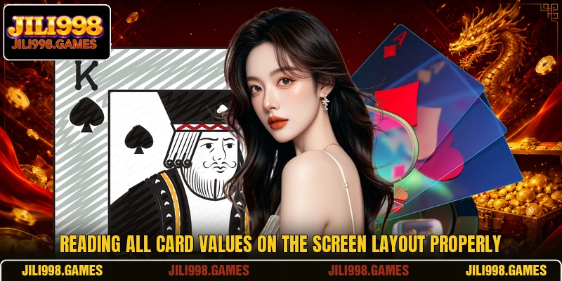 Reading all card values on the screen layout properly