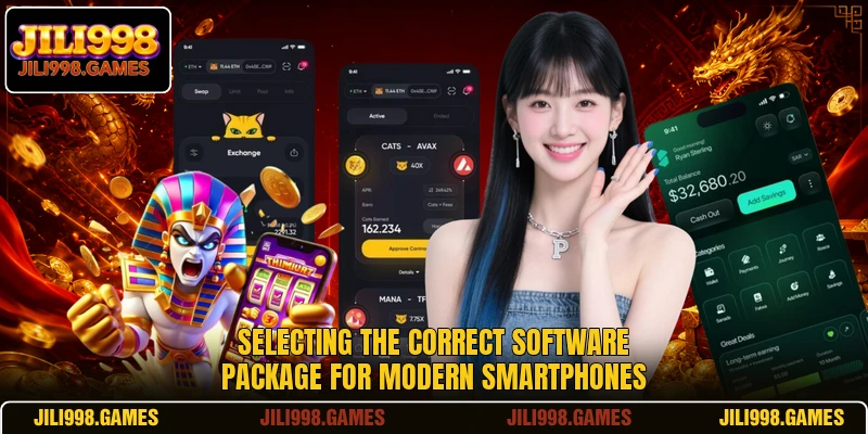 Selecting the correct software package for modern smartphones