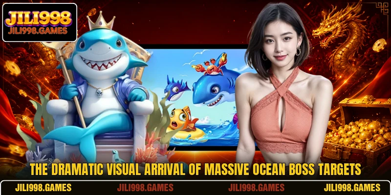 The dramatic visual arrival of massive ocean boss targets