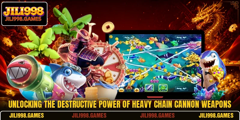 Unlocking the destructive power of heavy chain cannon weapons